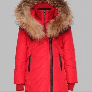Mackage Women’s Red Coat Size Med!